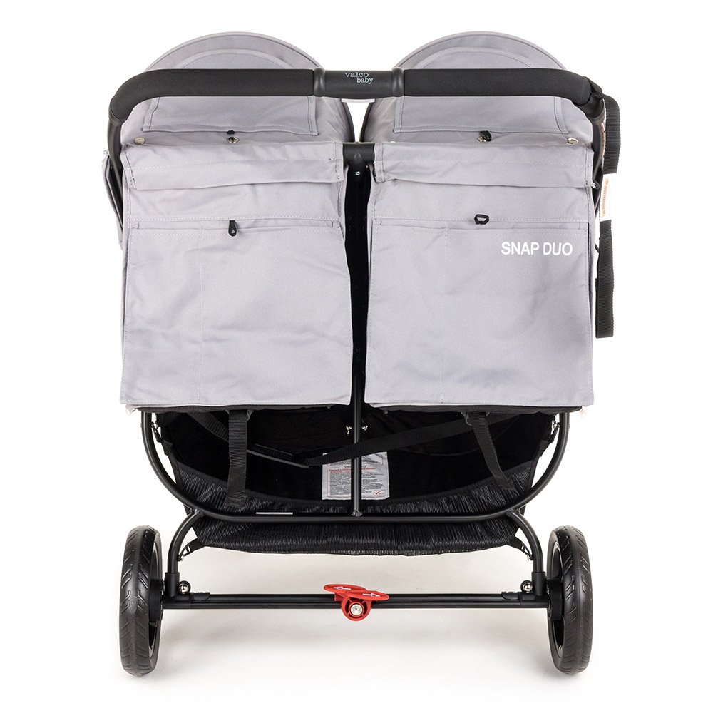 Valco Baby Snap Duo Coal Black Dvīņu rati