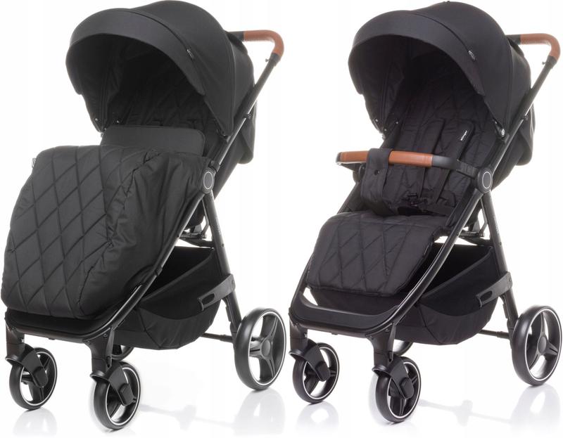 4Baby Stinger Black Sporta ratiņi