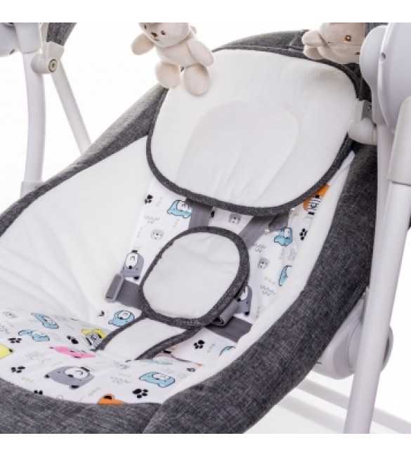 4baby SWING Graphite Šūpuļkrēsls
