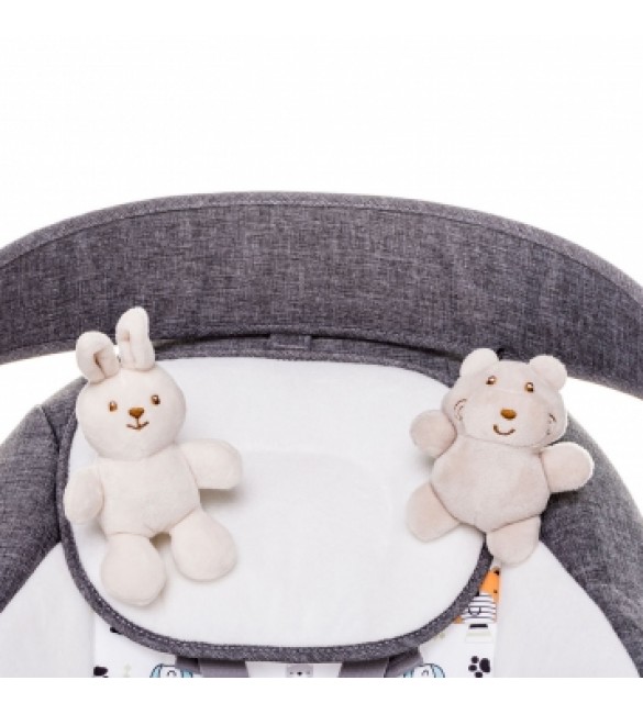 4baby SWING Graphite Šūpuļkrēsls