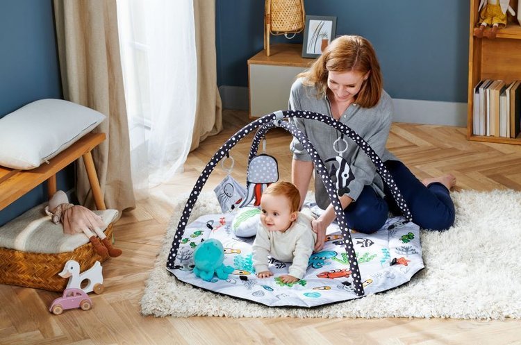 Aktivitātes paklājs-manēža ar apmalēm Kinderkraft Sea Land