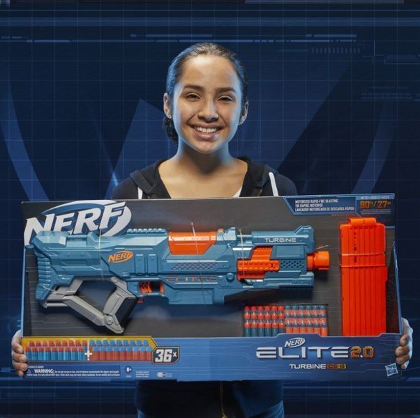 Automātisks blasteris NERF ELITE 2.0 TURBINE CS-18 E9481