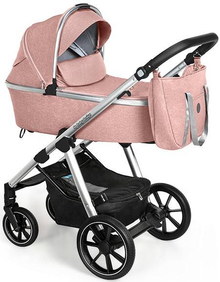 Baby Design Bueno 208 Pink Bērnu rati 2in1