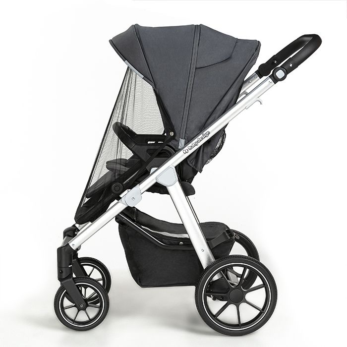 Baby Design Bueno 209 Beige/grey Bērnu rati 2in1