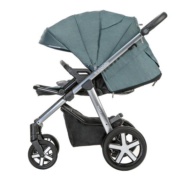 Baby Design Husky 105 Turqouise Bērnu rati 2in1