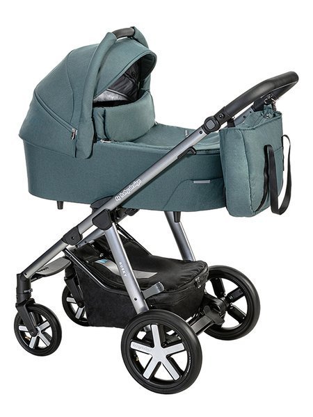 Baby Design Husky 105 Turqouise Bērnu rati 2in1