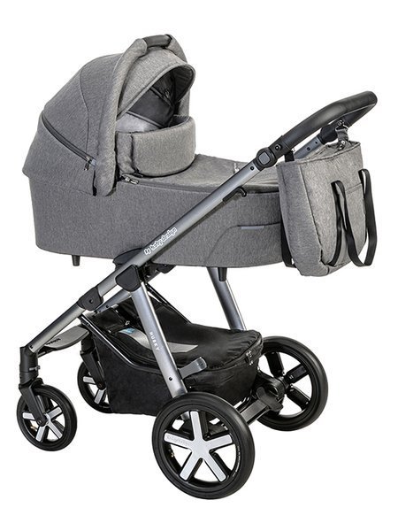 Baby Design Husky 07 Grey Bērnu rati 2in1