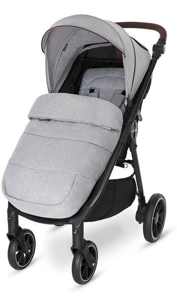 Baby Design Look Gel 107 Silver Grey Прогулочная коляска