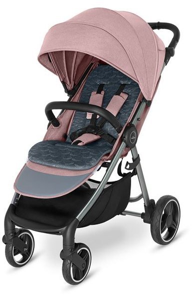 Baby Design Wave 108 Pink Sporta ratiņi