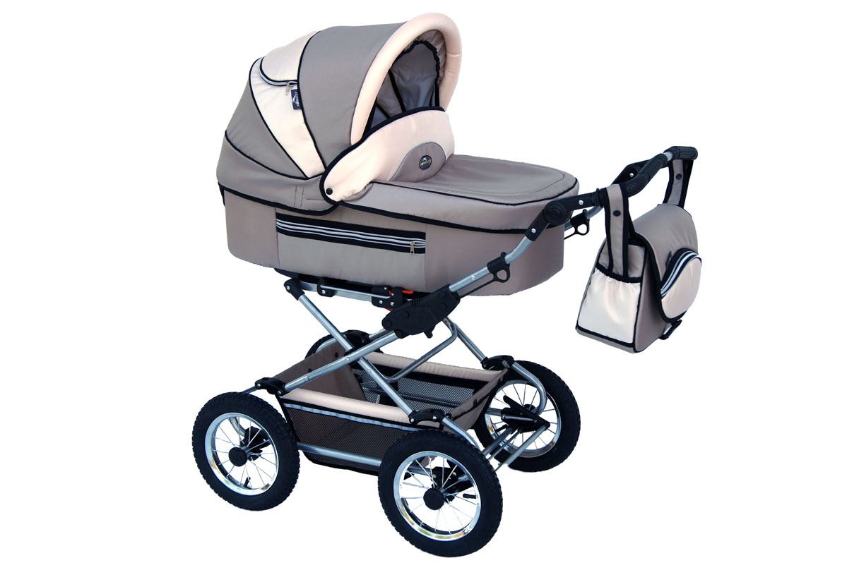 Baby Fashion Fanari 102 Cappuccino Bērnu rati 3in1