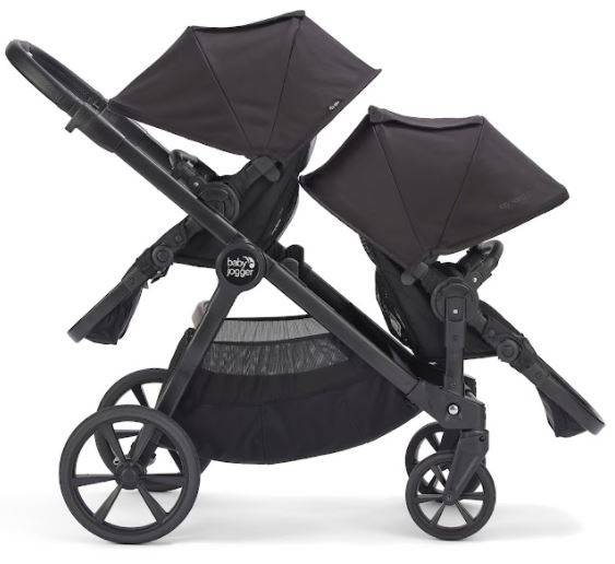 Baby Jogger City Select 2 Tencel Lunar Black Блок для прогулочной коляски для двойни