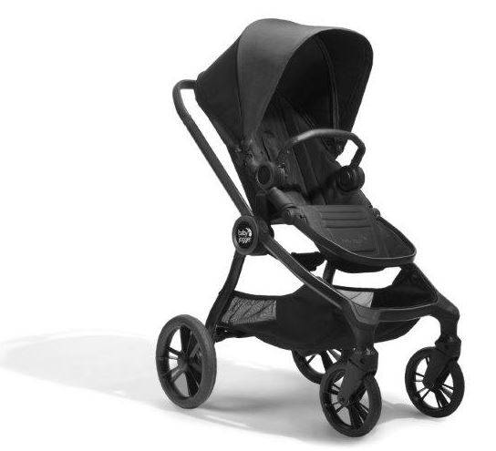 Baby Jogger City Sights Rich Black Pastaigu rati