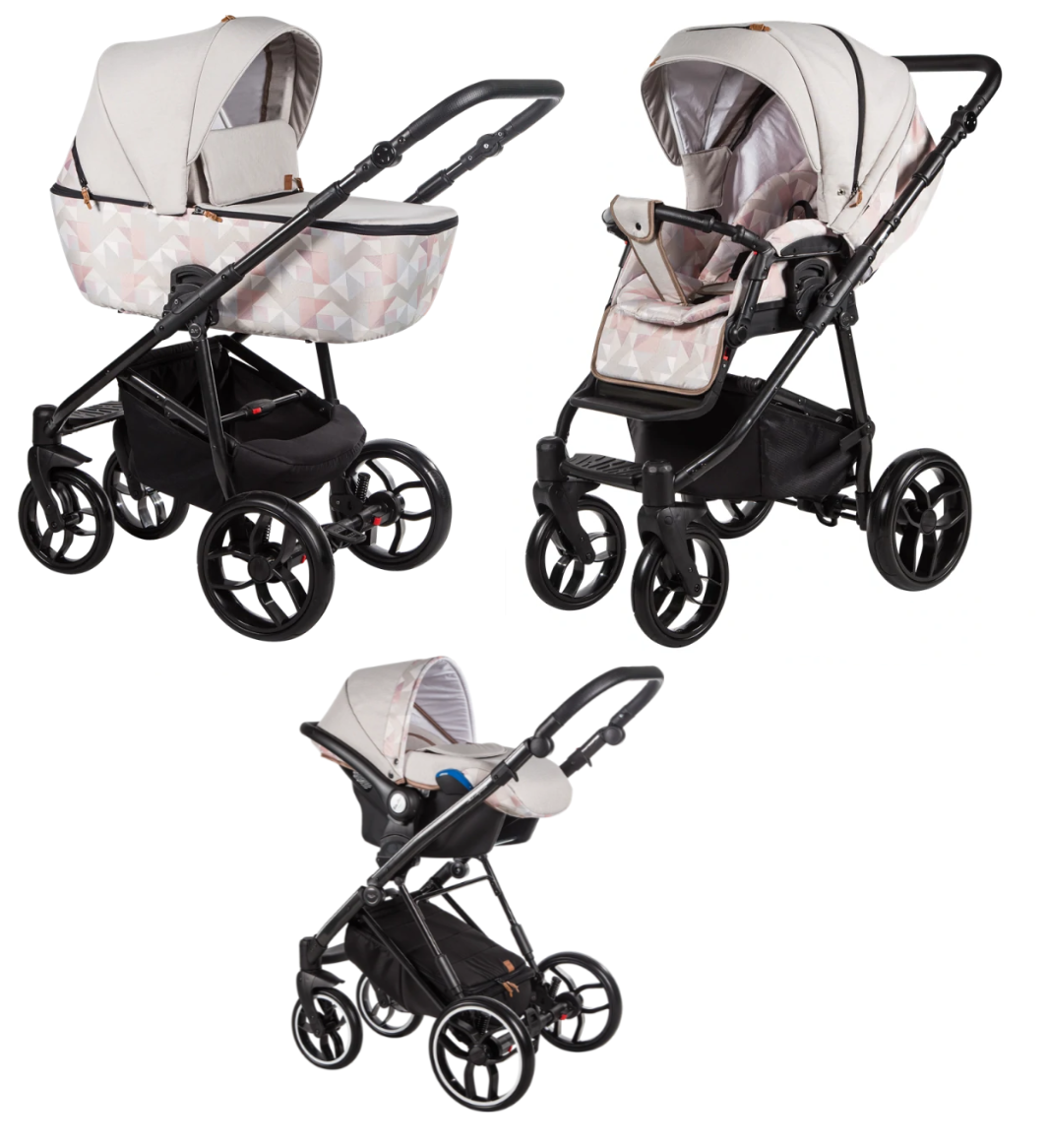 Baby Merc La Noche LNL/LN11/B Детская коляска 3 в 1