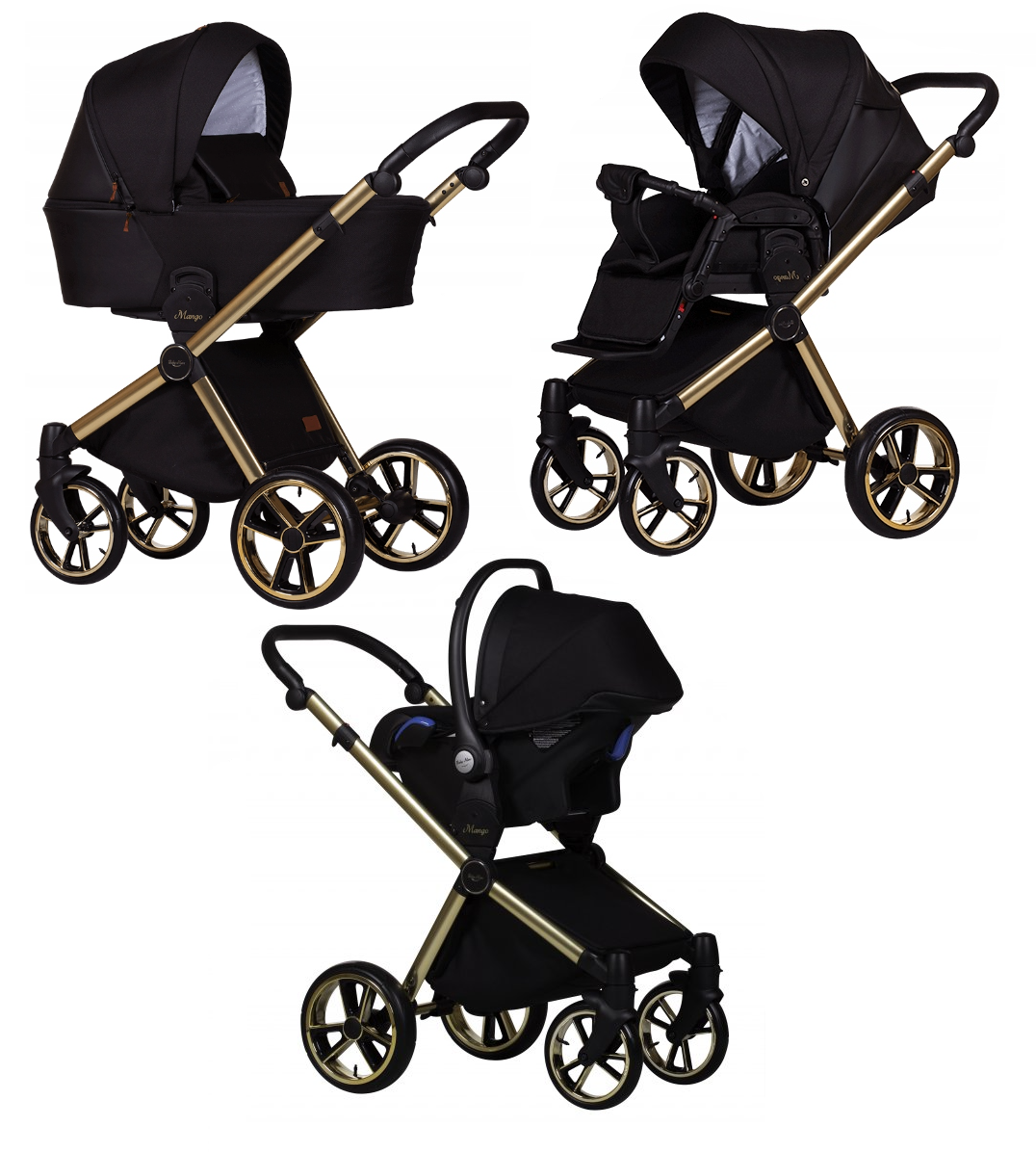 Baby Merc Mango Limited ML/ML204/ZE Bērnu rati 3in1