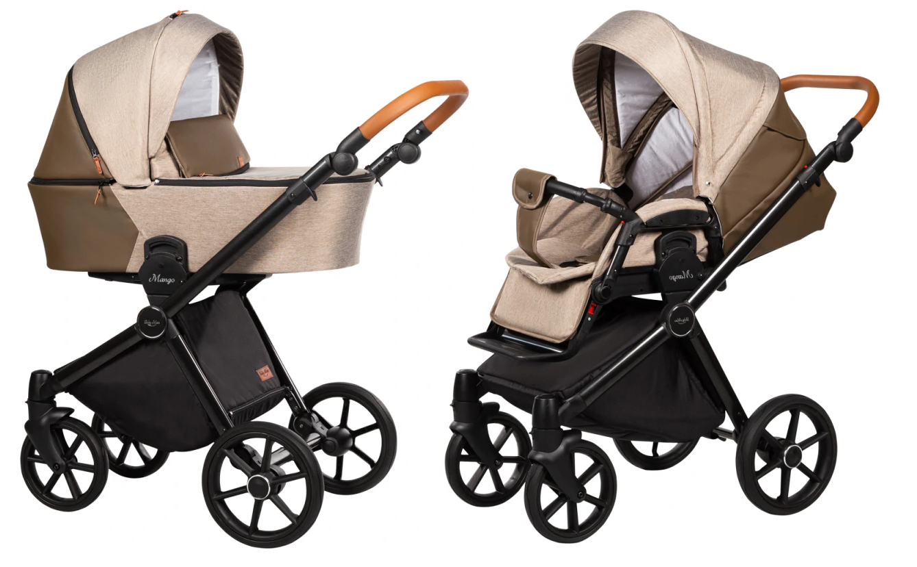 Baby Merc Mango M/MO02/B Bērnu rati 2in1