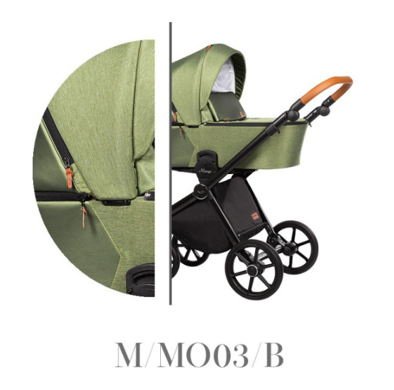 Baby Merc Mango M/MO03/B Bērnu rati 3in1