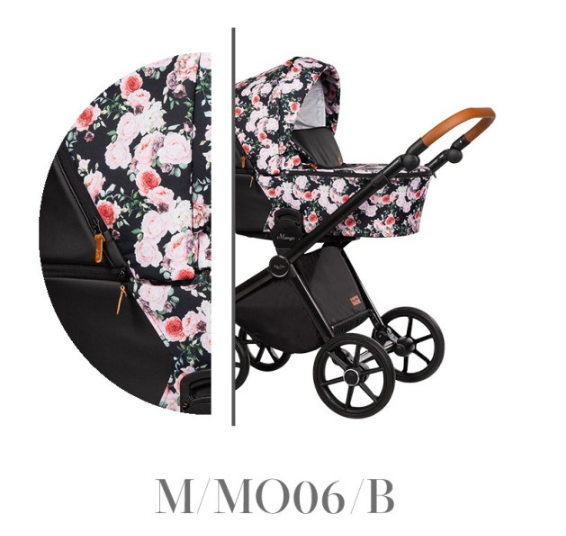 Baby Merc Mango M/MO06/B Bērnu rati 3in1
