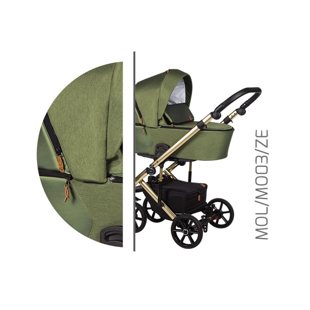 Baby Merc Mosca Limited MO03/ZE Bērnu rati 3in1