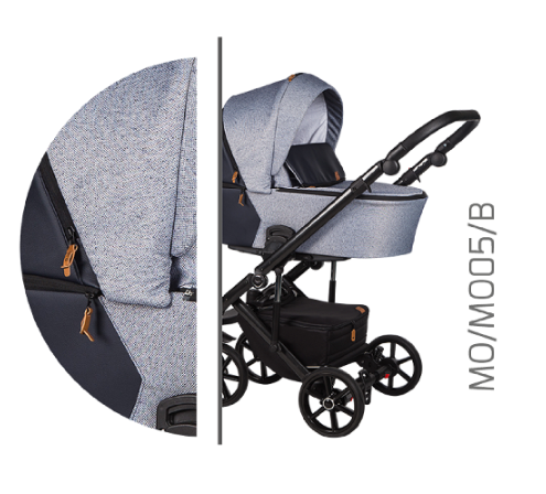 Baby Merc Mosca MO/MO05/B Детская коляска 3 в 1