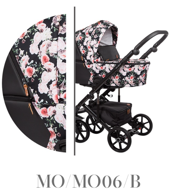 Baby Merc Mosca MO/MO06/B Bērnu rati 3in1
