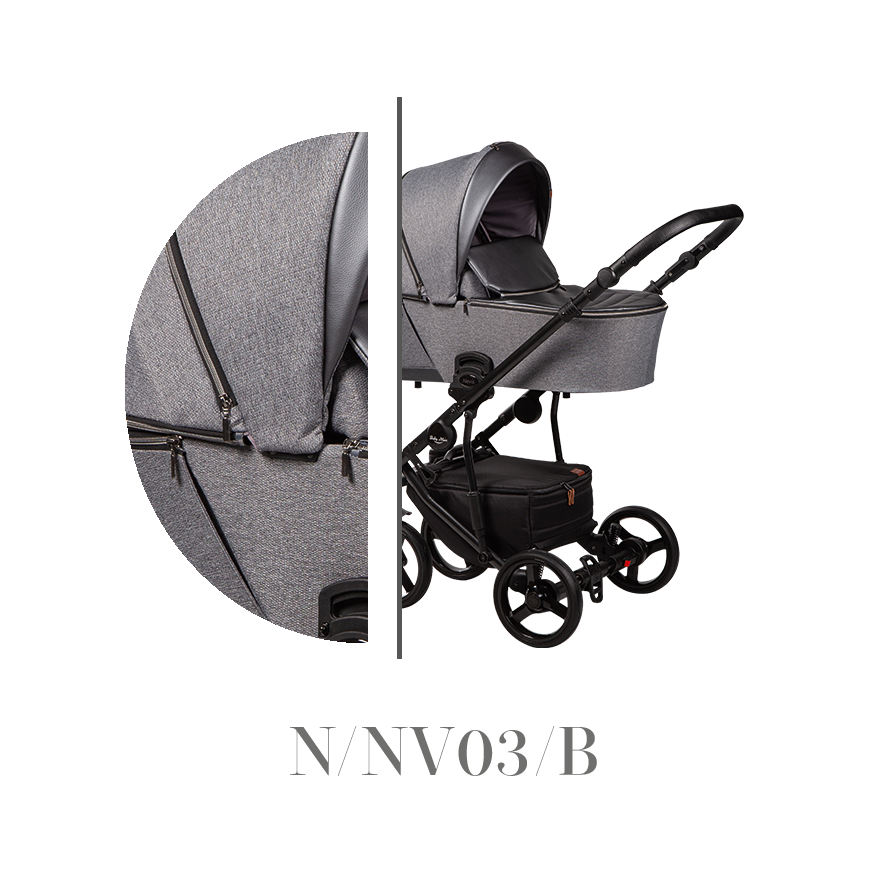 Baby Merc Novis NV03 Bērnu rati 3in1