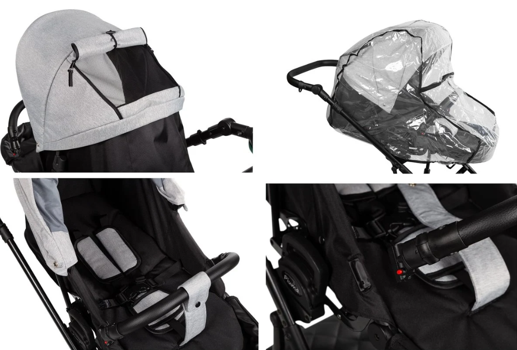 Baby Merc Piuma 02B Bērnu rati 3in1