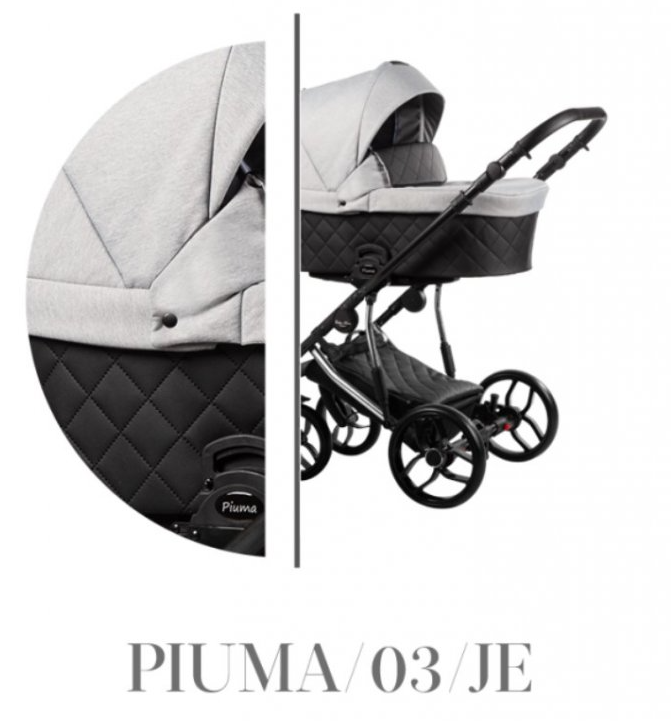 Baby Merc Piuma Limited 03JE Bērnu rati 3in1
