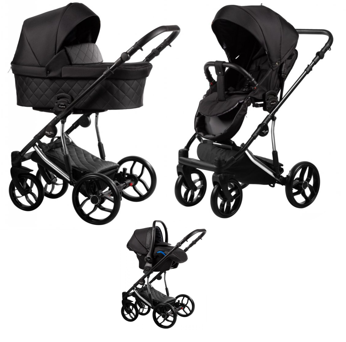 Baby Merc Piuma Limited 04JE Детская коляска 3 в 1