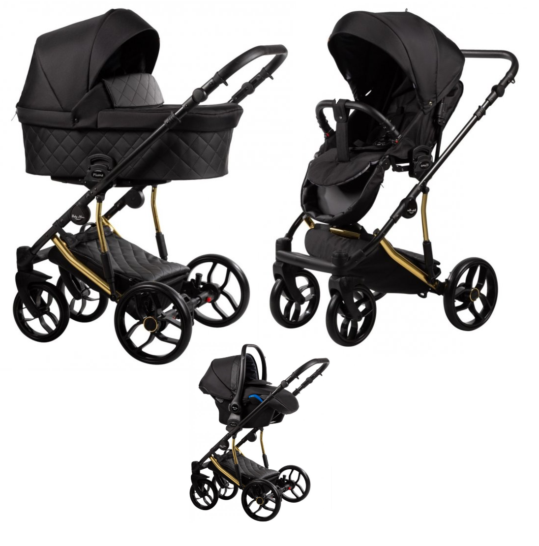 Baby Merc Piuma Limited 04ZE Детская коляска 3 в 1