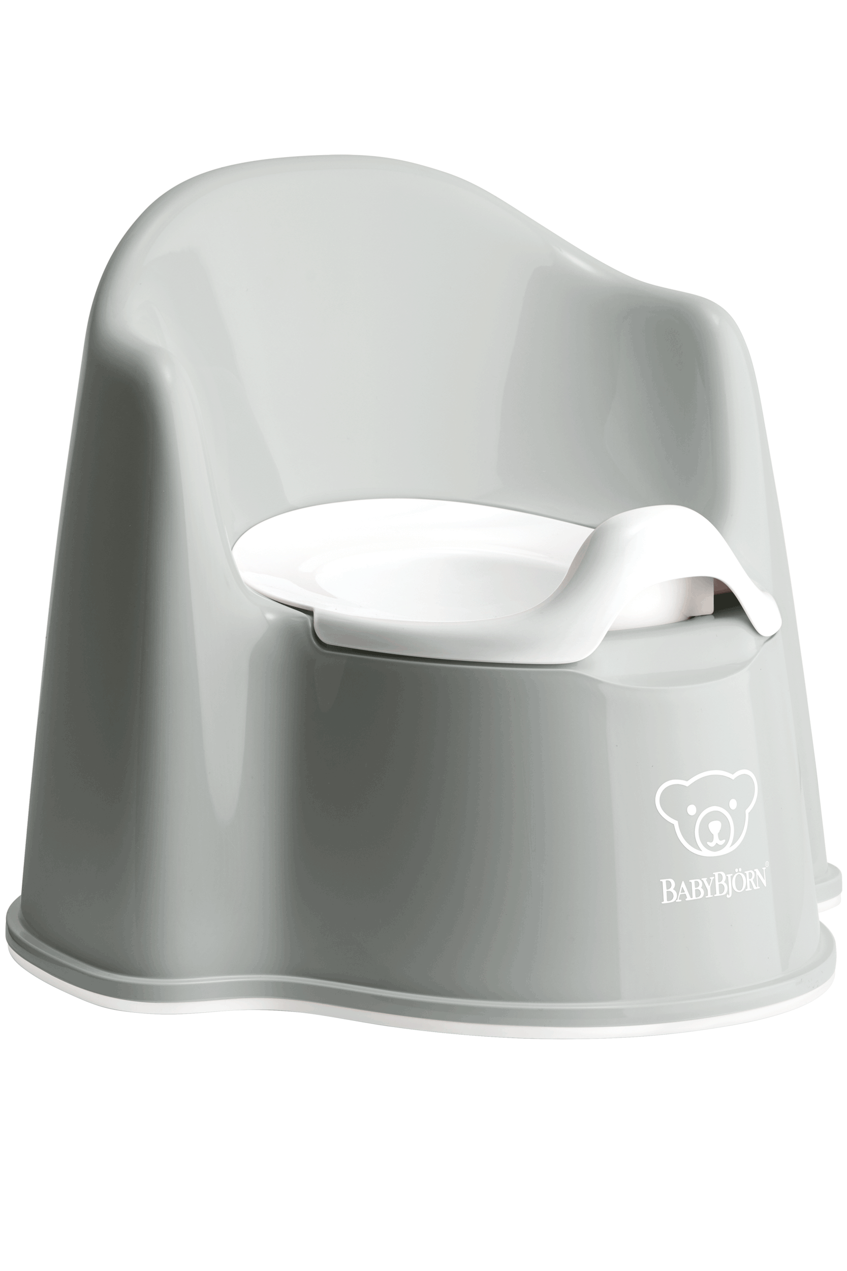 BABYBJORN POTTY CHAIR Bērnu podiņš-krēsls Grey/ white 055225