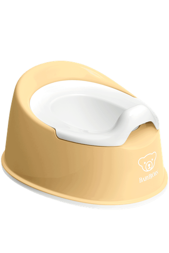 BABYBJORN SMART POTTY Bērnu podiņš Powder yellow/ white 051266