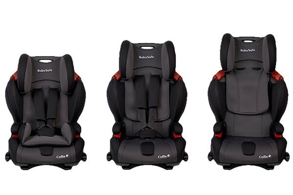 BabySafe Collie Black grey Bērnu autosēdeklis 9-36 kg