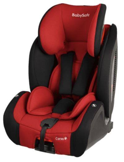 BabySafe Corso Red black Детское автокресло 9-36 кг