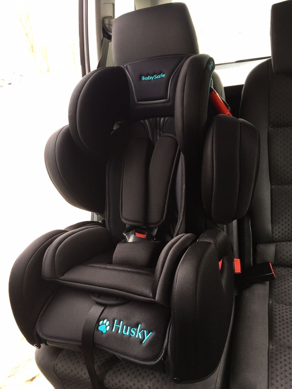 BabySafe Husky Grey black Bērnu autosēdeklis 9-36 kg
