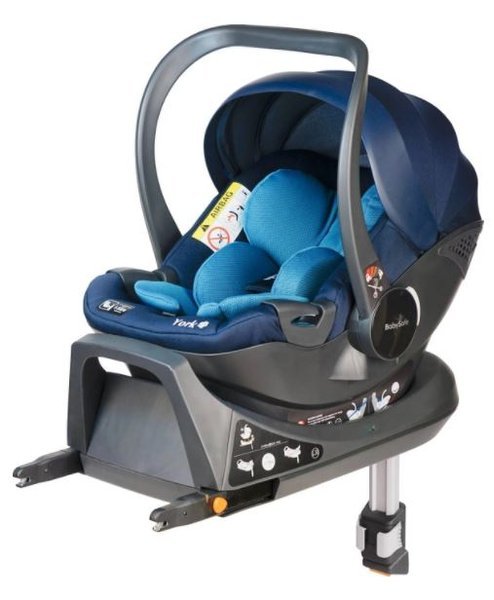 Babysafe York I-size Blue + ISOFIX Base Детское автокресло 0-13 кг