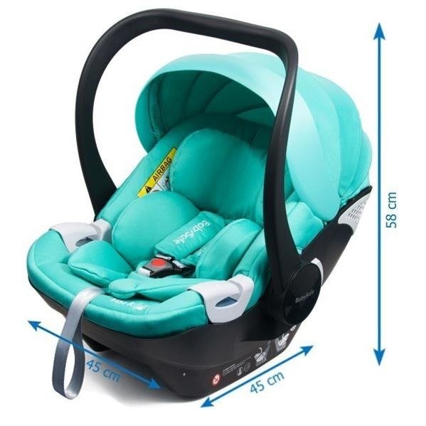Babysafe York I-size Grey black + ISOFIX Base Детское автокресло 0-13 кг