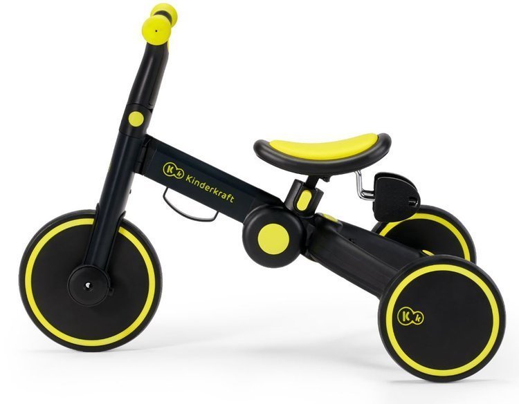 Balansa ritenis Kinderkraft 4TRIKE Black Volt 3in1