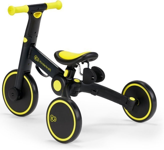 Balansa ritenis Kinderkraft 4TRIKE Black Volt 3in1