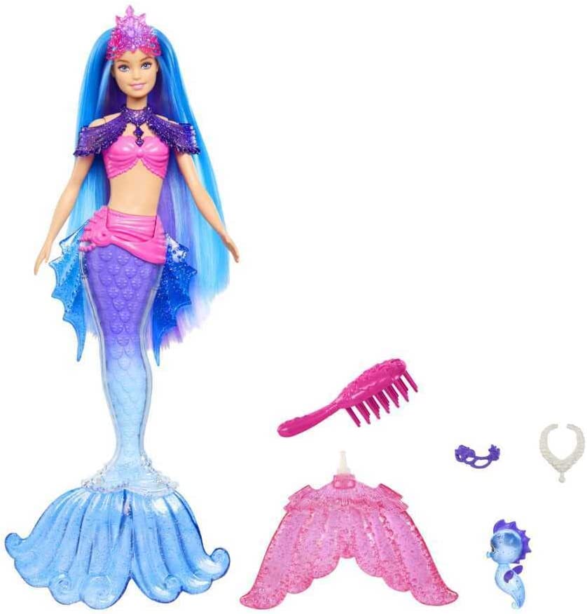 Barbie Content Co-lead Mermaid - Malibu HHG52 Lelle nāriņa