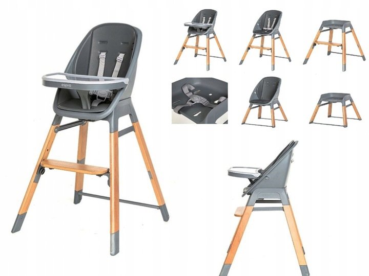 Barošanas krēsls Espiro SENSE 4in1 07 grey