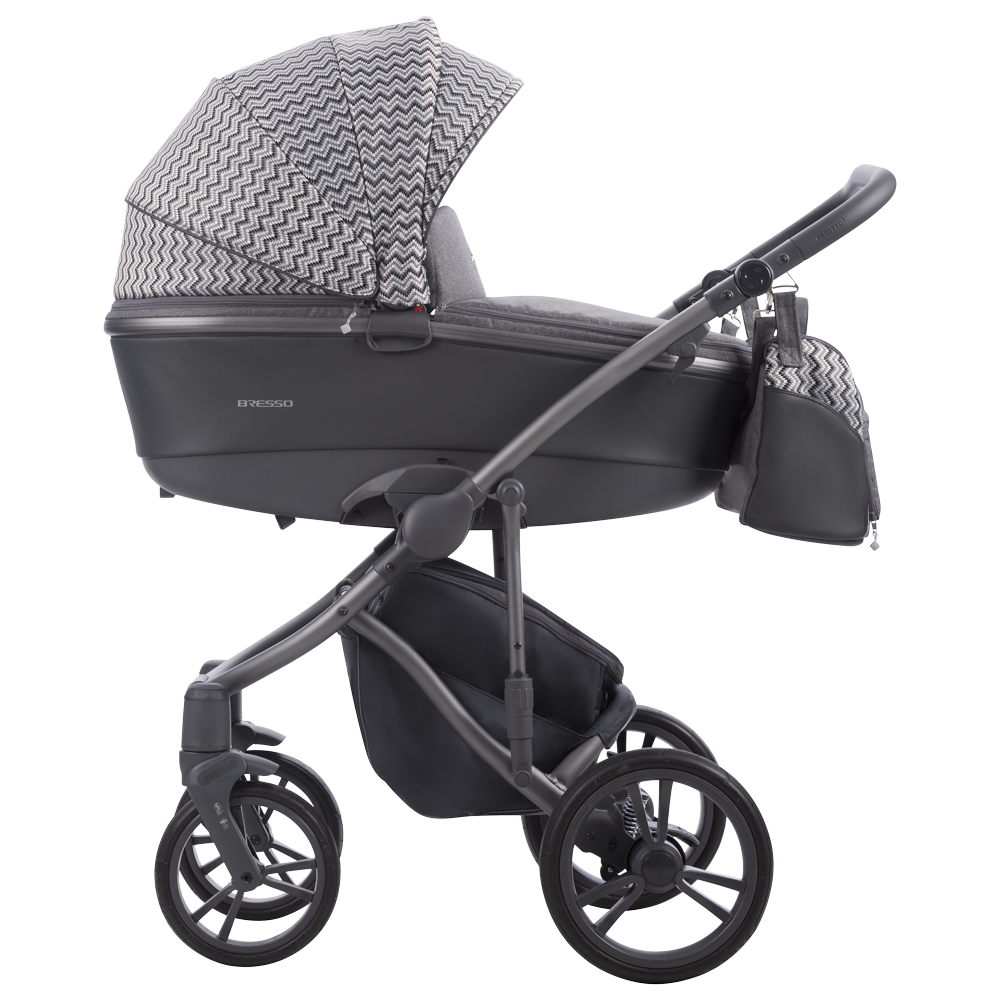 Bebetto Bresso Grey 22 Bērnu rati 2in1