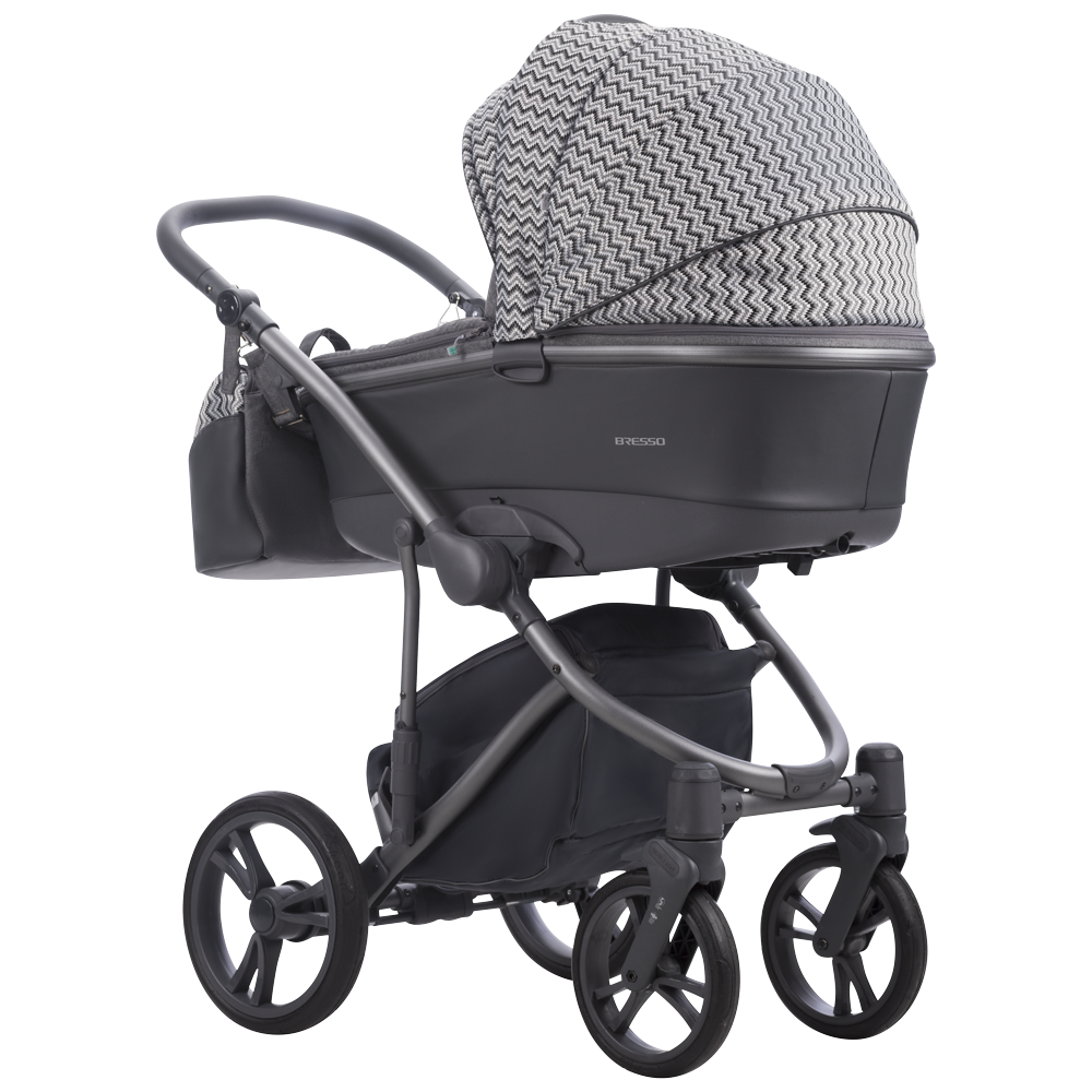 Bebetto Bresso Grey 22 Bērnu rati 2in1