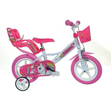 Bērnu divritenis velosipēds Dino bikes Unicorn 12" 124RL-UN