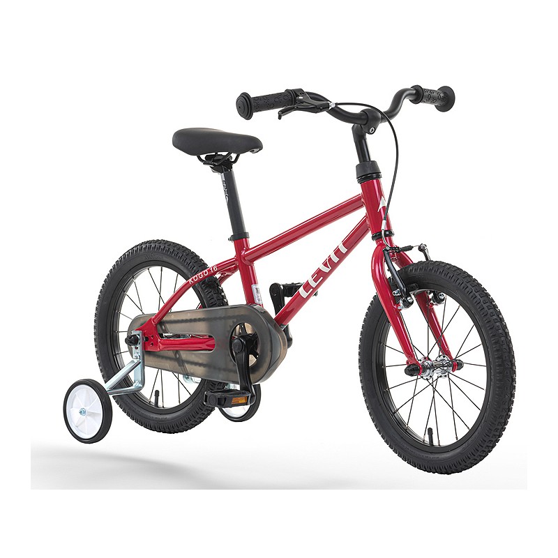 Bērnu divritenis velosipēds Levit Kids Kogo red 16"