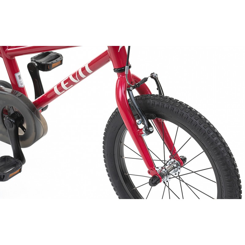 Bērnu divritenis velosipēds Levit Kids Kogo red 16"