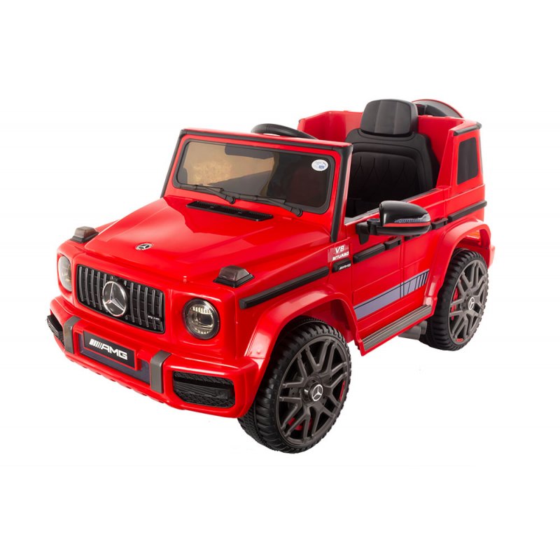 Bērnu elektromobilis ar pulti Mercedes AMG G63 Red