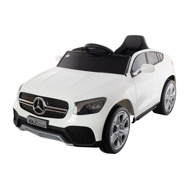 Bērnu elektromobilis ar pulti Mercedes GLC Coupe White