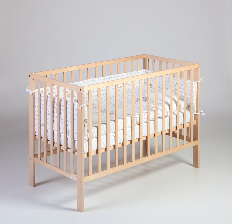 Bērnu gulta TROLL Alva Natural COT-AL0296