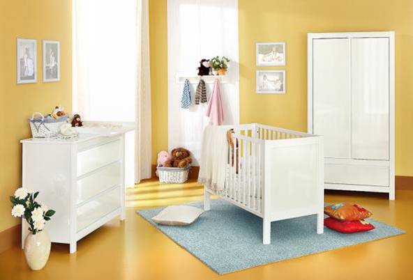 Bērnu gulta TROLL Loft White COT-LF0274-WH