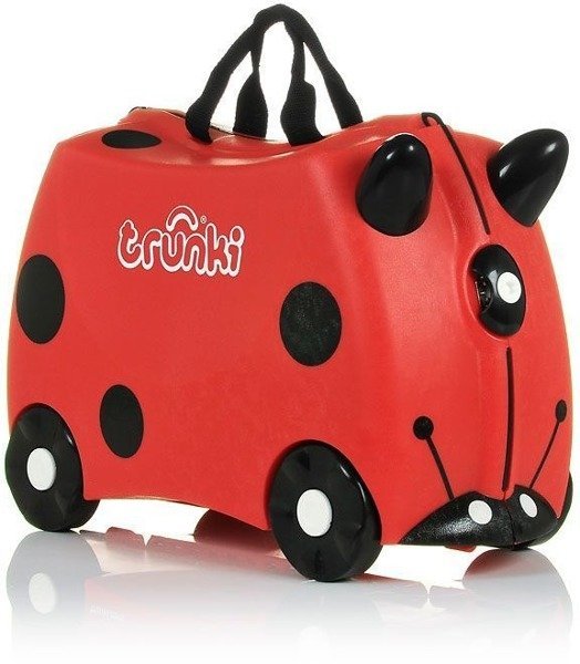 Bērnu koferis ar riteņiem Trunki Ladybug Harley